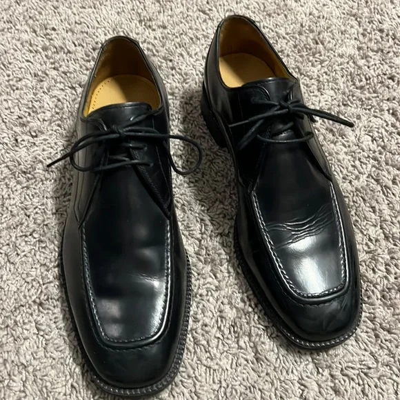 Cole Haan Eaton C07140 Moc Toe Black Leather Oxfords - NWOB - Men’s size 10M Cole Haan Mens Size 10 Eaton Shiny Black Patent Leather Moc  main image 2